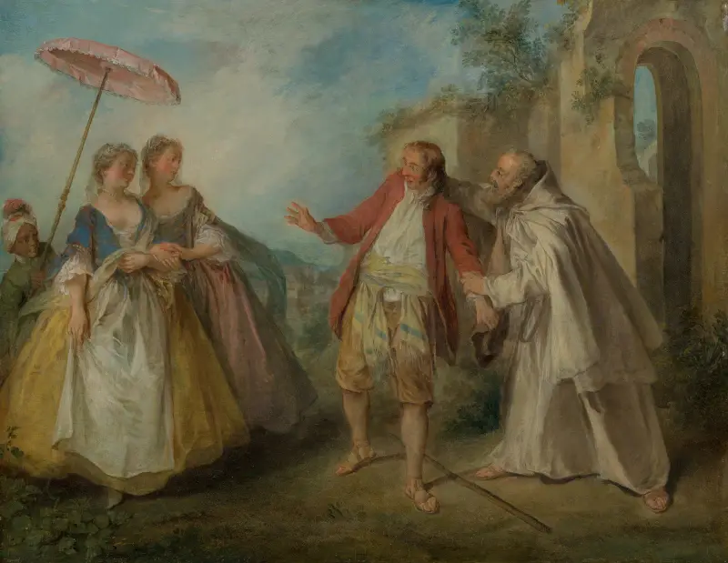 Gęsi brata Filipa, Nicolas Lancret