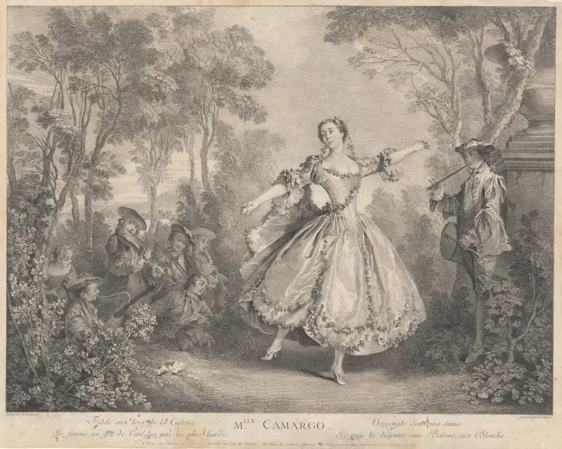 Mlle. Camargo, Nicolas Lancret