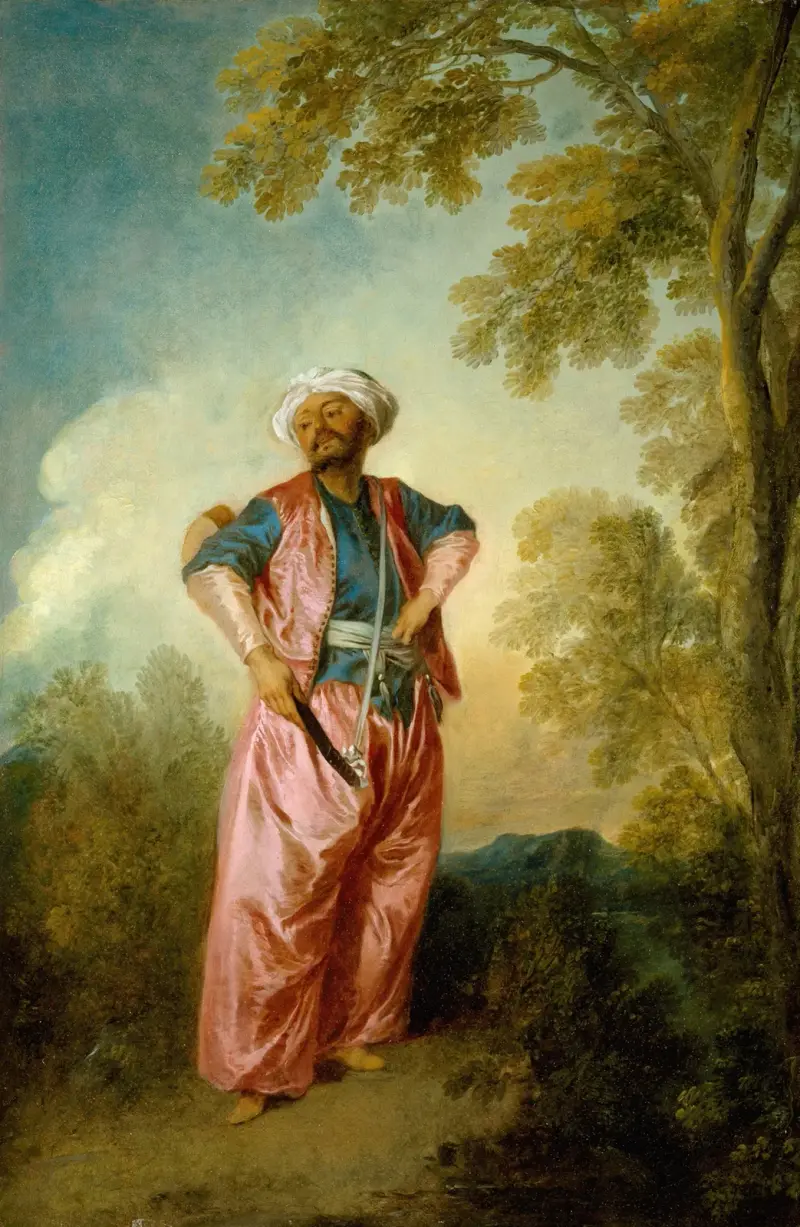 Der verliebte Türke von Nicolas Lancret