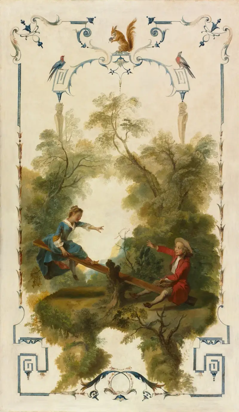 Huśtawka, 1723 – nr 1, Nicolas Lancret