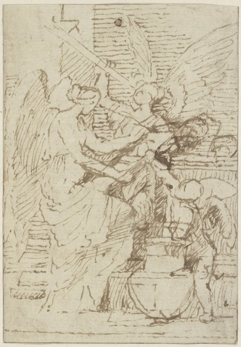 Kleió a Fémé, Nicolas Poussin