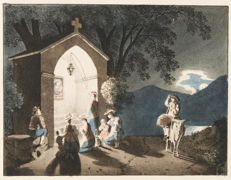 Aftonbönen av Franz Niklaus König