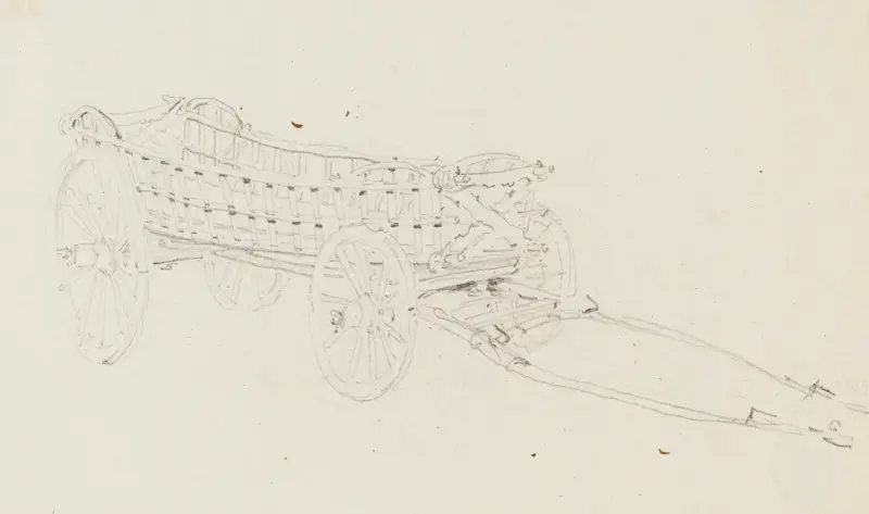 Heuwagen av Franz Niklaus König