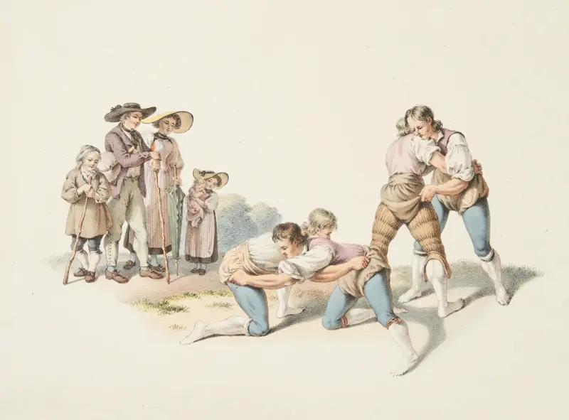 La Lûtte av Franz Niklaus König