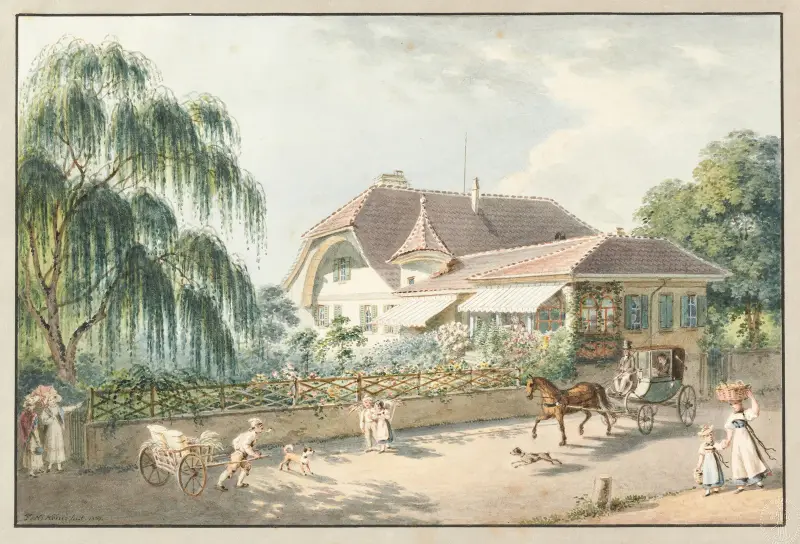 Landhaus Villette av Franz Niklaus König