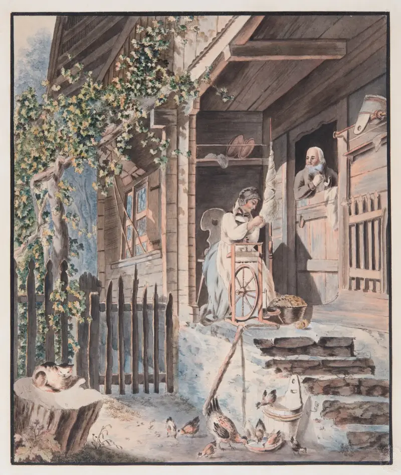 Philemon & Baucis av Franz Niklaus König