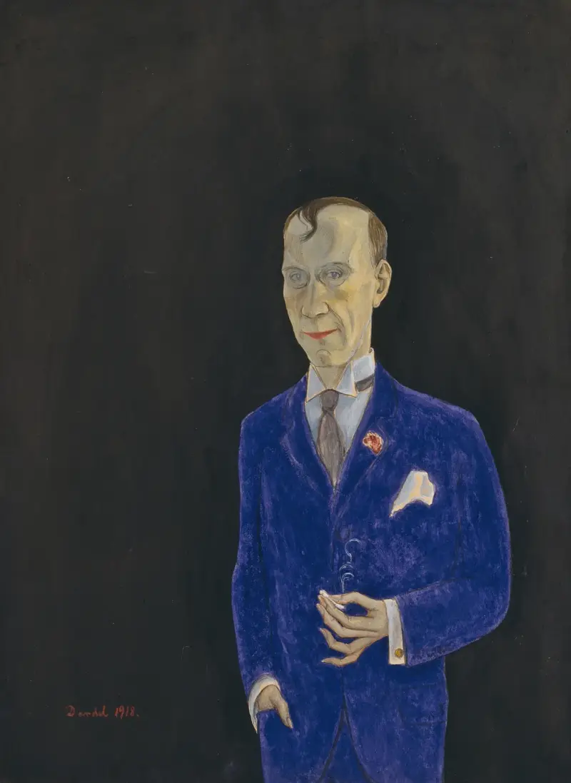 David Sprengel, 1880-1941, skribent, kritiker av Nils Dardel