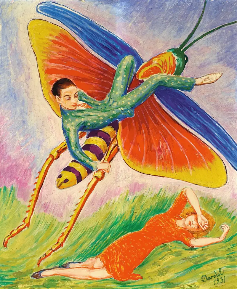 Die Heuschrecke von Nils Dardel