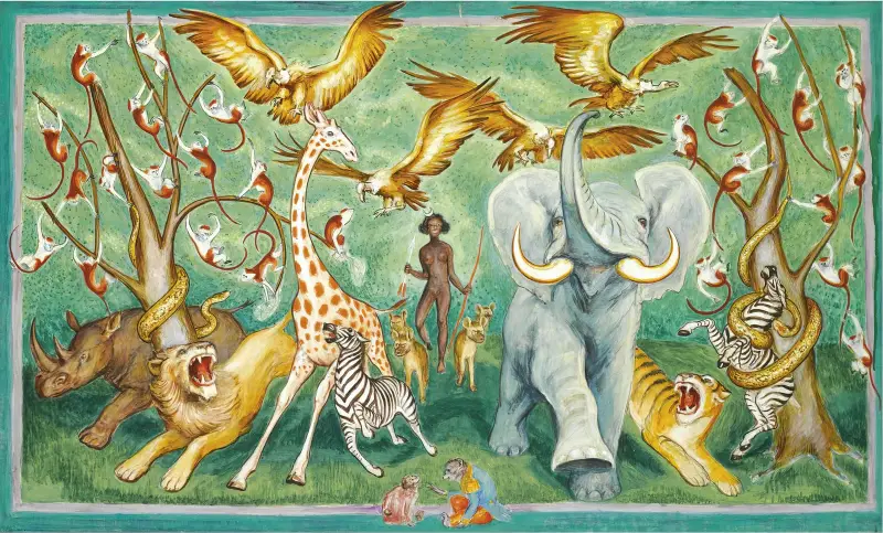 Schwarze Diana von Nils Dardel