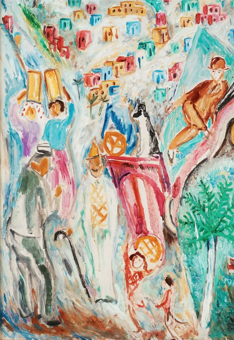 Turisten på Teneriffa av Nils Dardel
