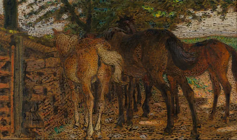 An der Mauer von Nils Kreuger