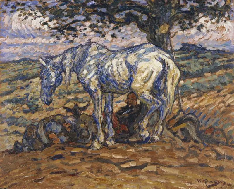 Don Quijotes Pferd Rosinante von Nils Kreuger
