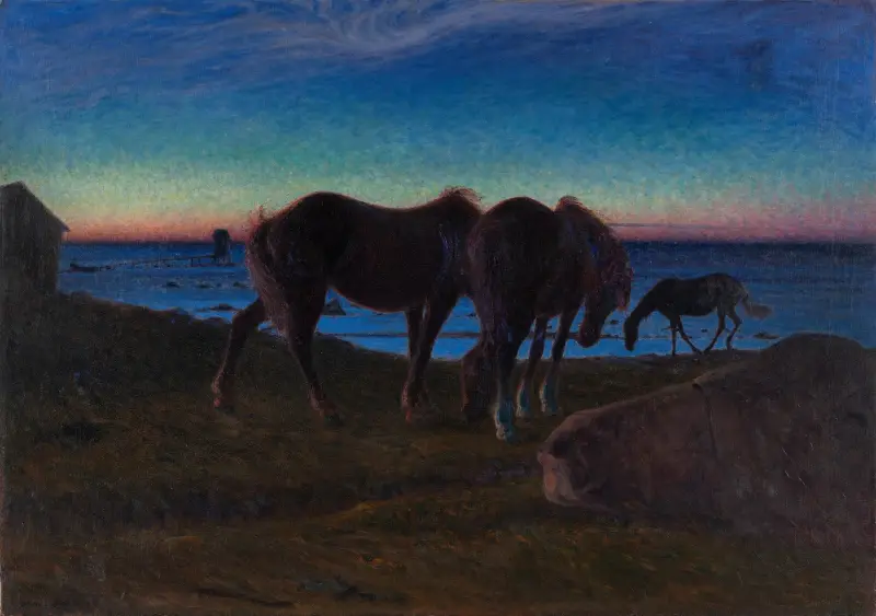 Betande vid stranden av Nils Kreuger