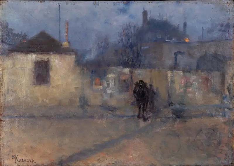 Gata i Montparnasse, Paris av Nils Kreuger
