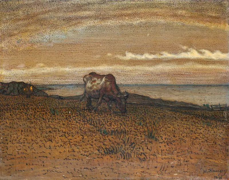 Weide am Meere von Nils Kreuger
