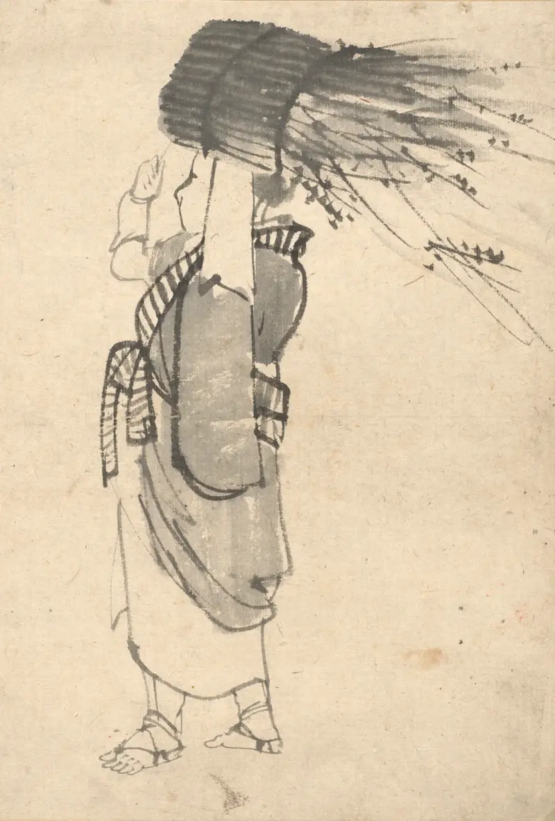 The Faggot Bearer av Kōno Bairei