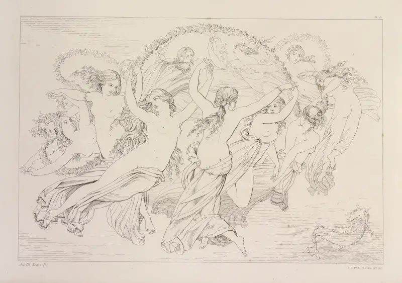 Compositions from Shelley’s Prometheus unbound Pl.11 av Sir Joseph Noel Paton
