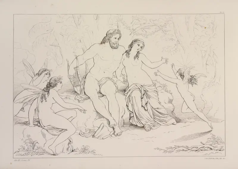 Compositions from Shelley’s Prometheus unbound Pl.12 av Sir Joseph Noel Paton