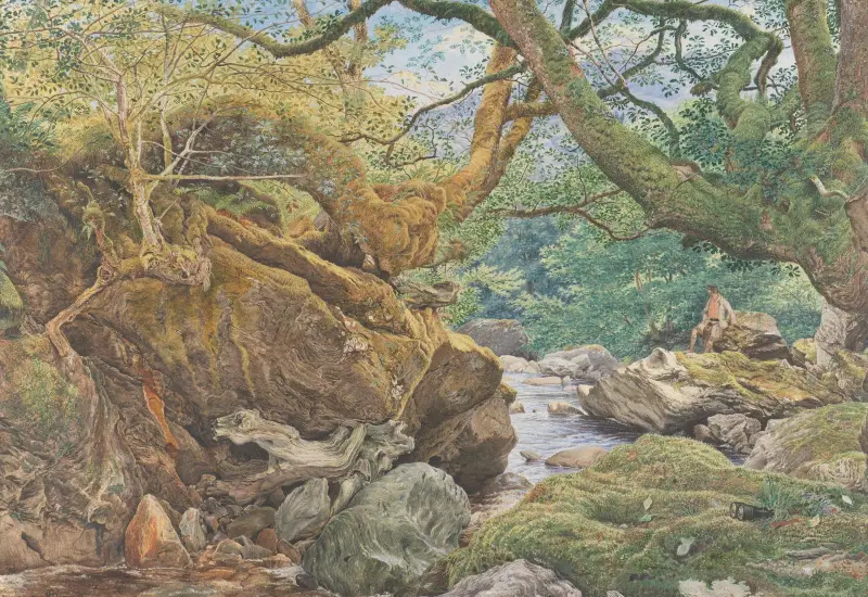 Studium z natury: Inveruglas, Sir Joseph Noel Paton