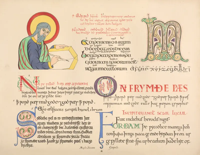 Anglo-Saxon Gospels av John Obadiah Westwood