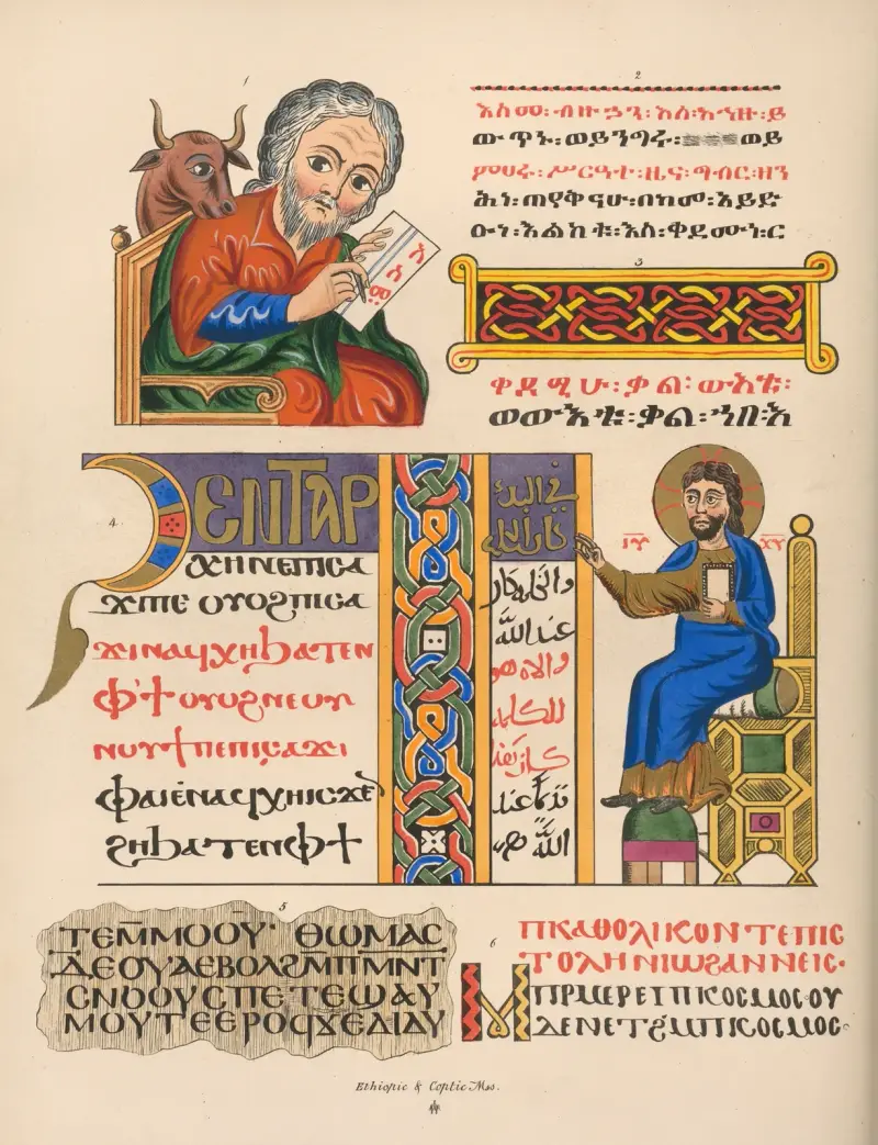 Ethiopic and Coptic av John Obadiah Westwood