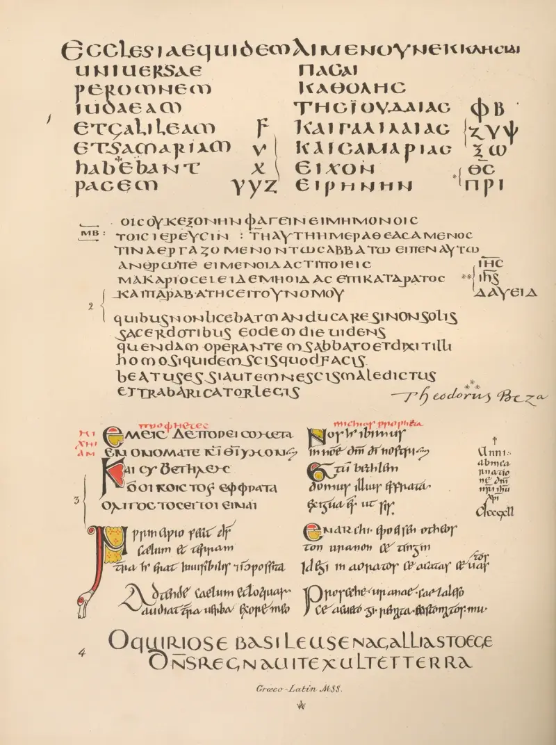 Graeco-Latin MSS av John Obadiah Westwood