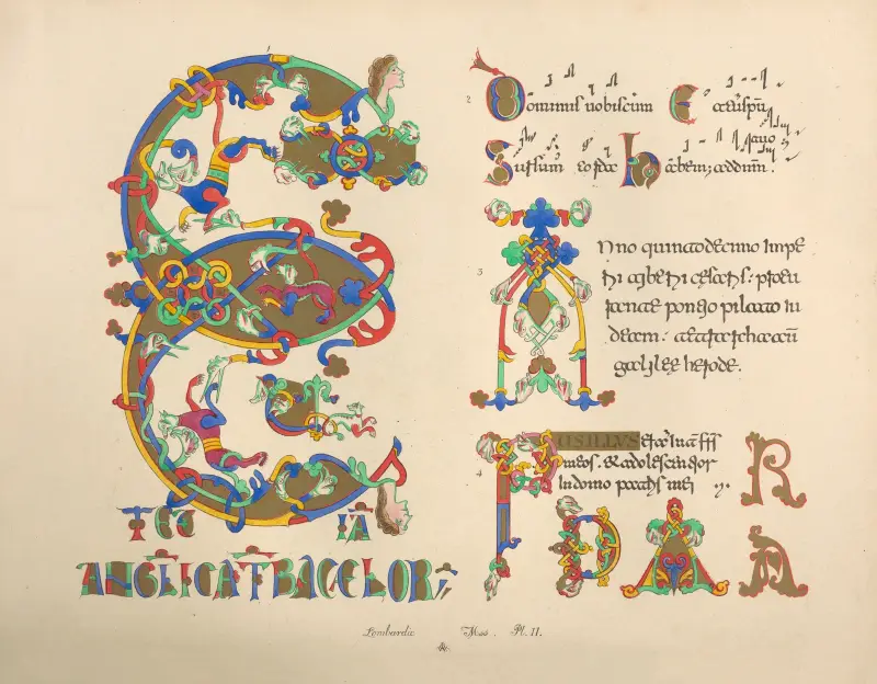 Lombardio MSS II von John Obadiah Westwood