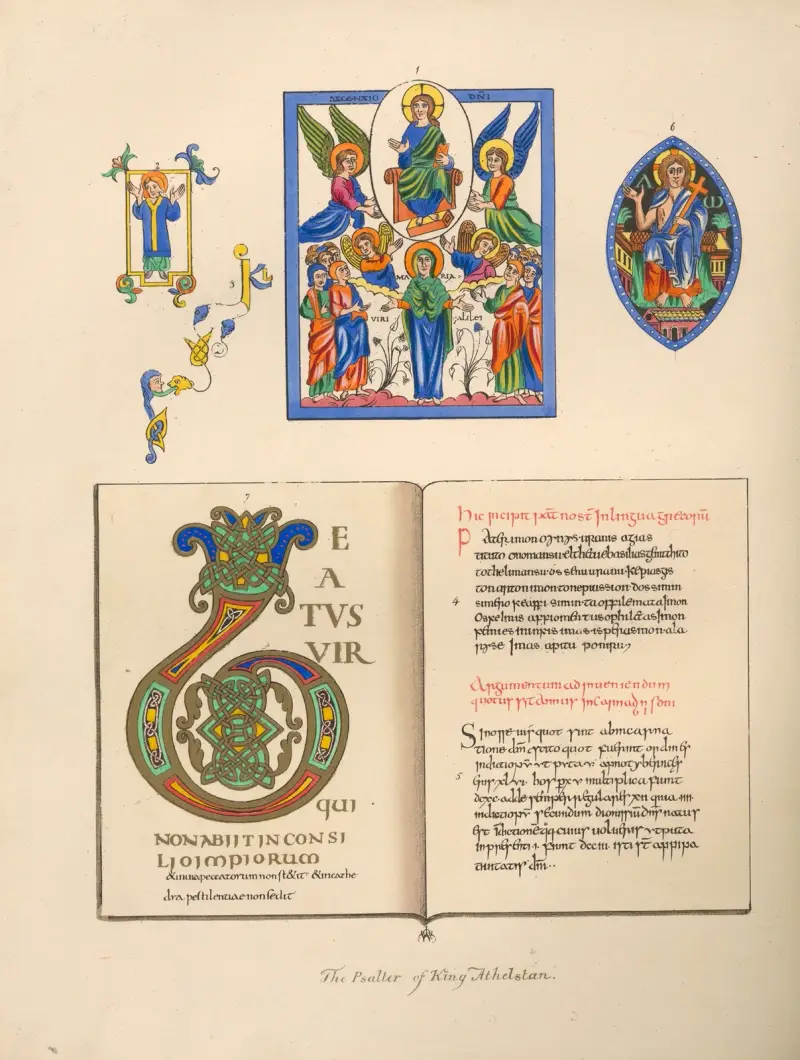 Psalter of King Athelstan av John Obadiah Westwood