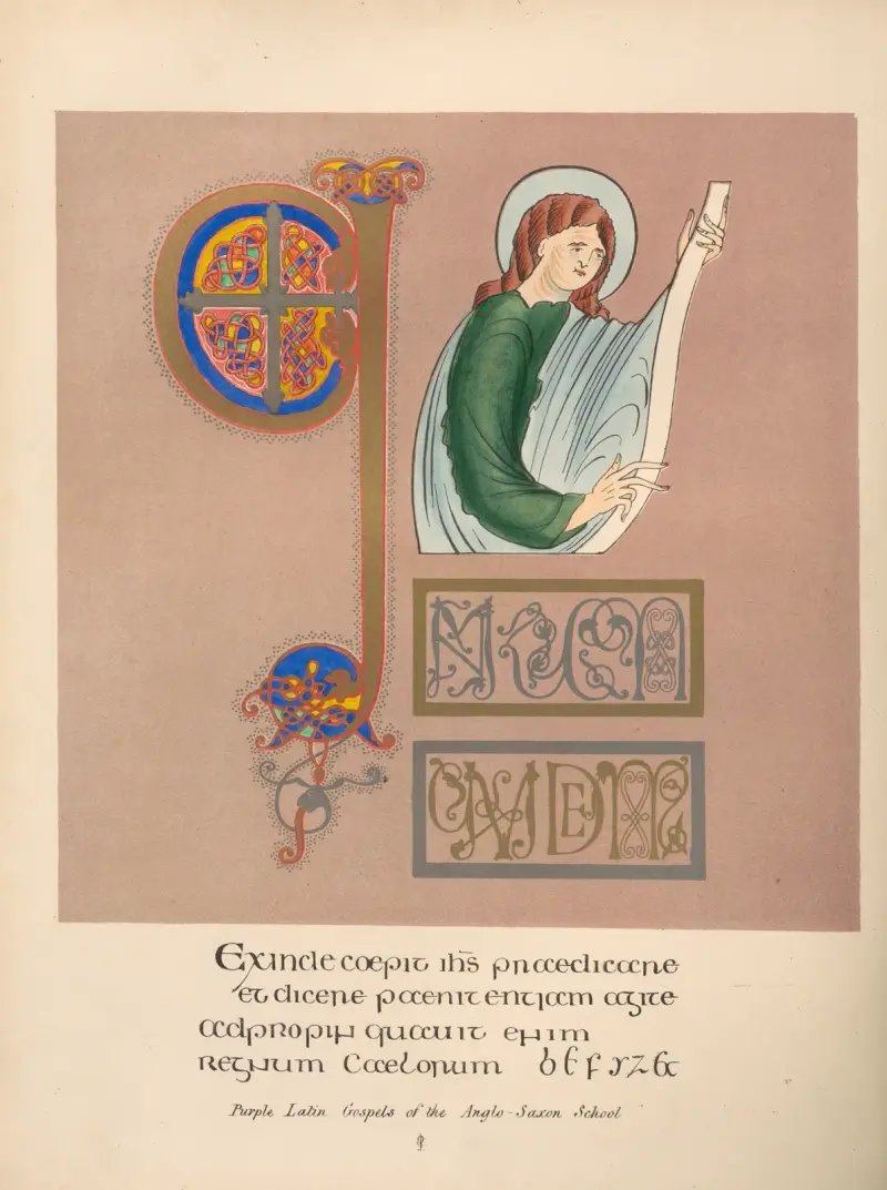 Purple Latin Gospels of the Anglo-Saxon School av John Obadiah Westwood