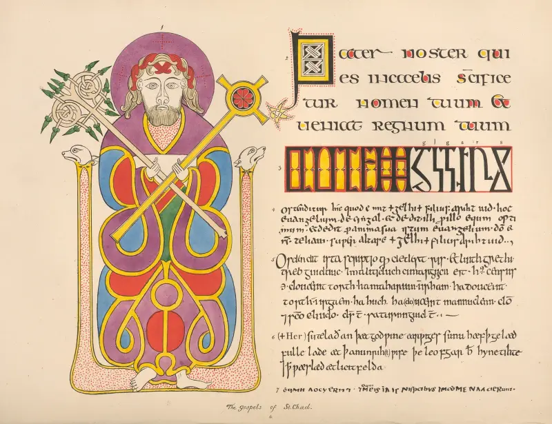 The Gospels of St. Chad av John Obadiah Westwood