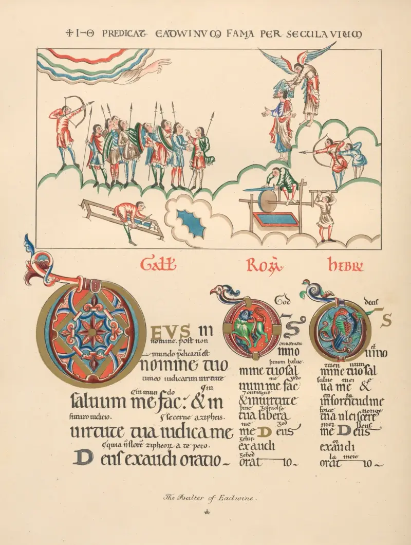 The Psalter of Eadwine av John Obadiah Westwood