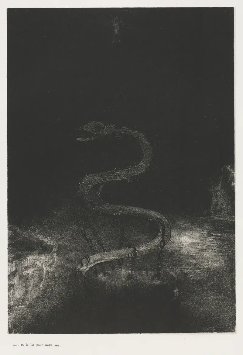 A spoutal ho na tisíc let, Odilon Redon