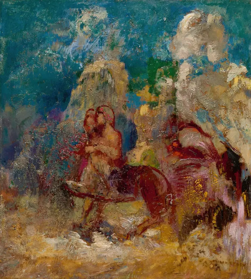 Kentauři, Odilon Redon
