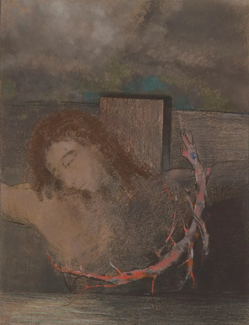 Kristus ukřižovaný, Odilon Redon