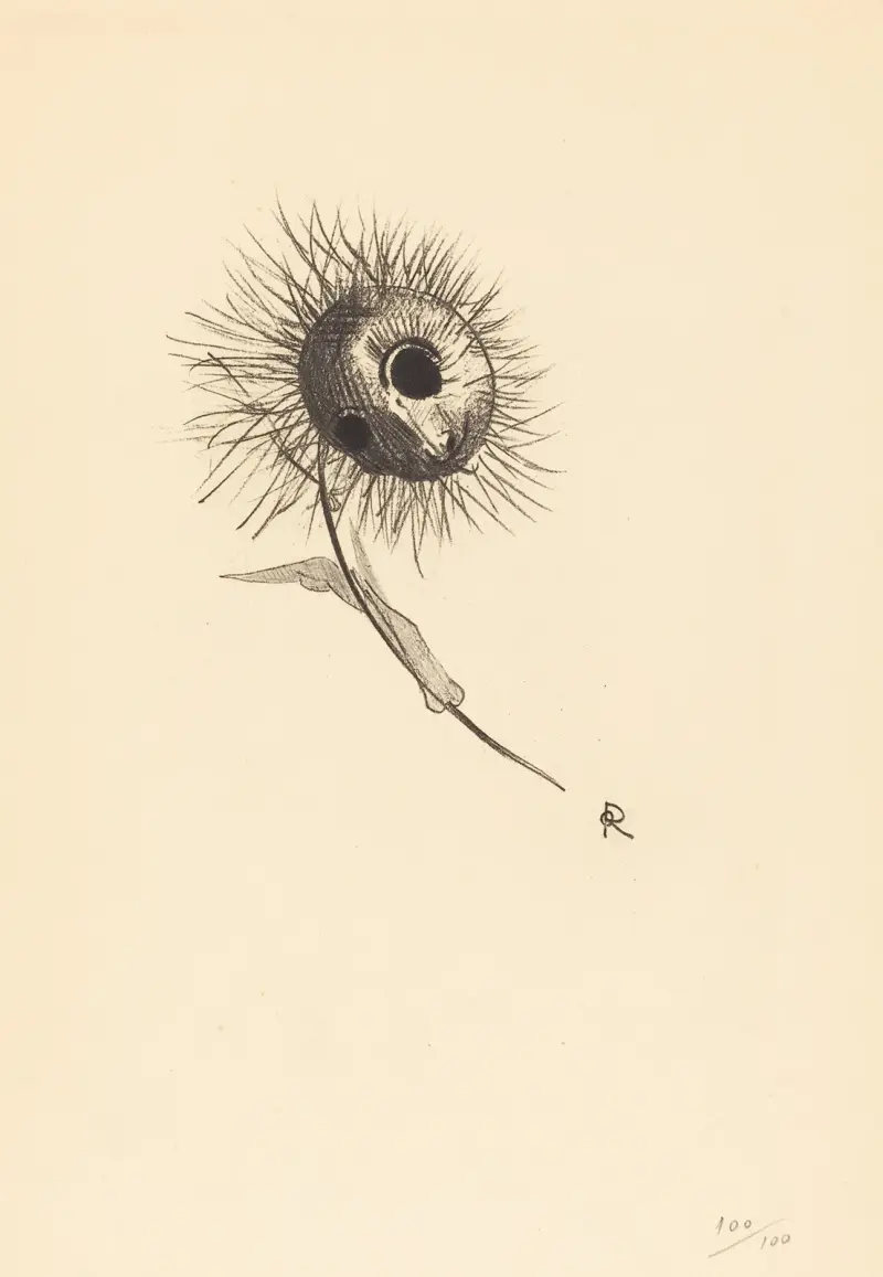 Cul-de-Lampe, Odilon Redon