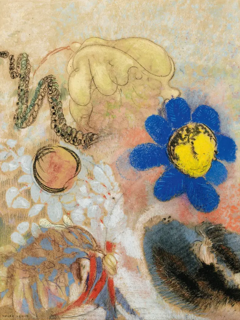 Mořská květena, Odilon Redon
