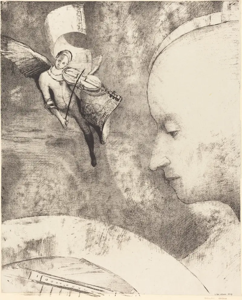 Nebeské umění, 1894 – č. 1, Odilon Redon
