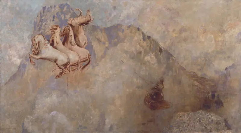 Vůz Slunce, Odilon Redon