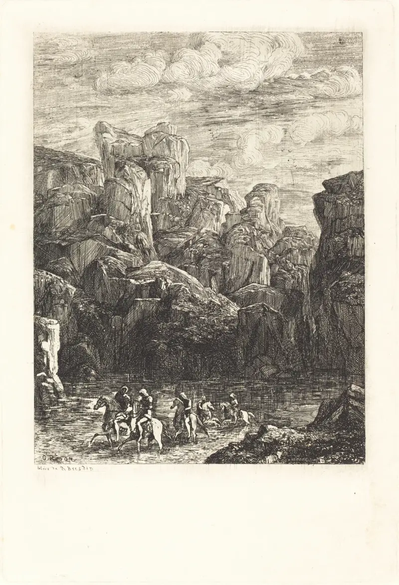 Vadstället, Odilon Redon