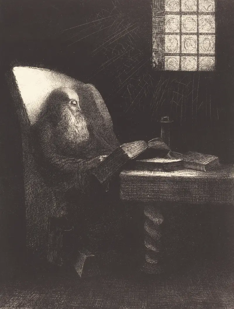 Čtenář, Odilon Redon