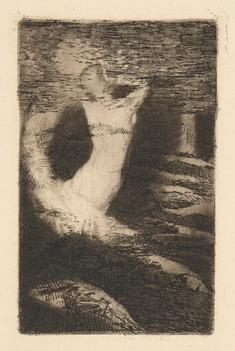 Přechod duše, Odilon Redon