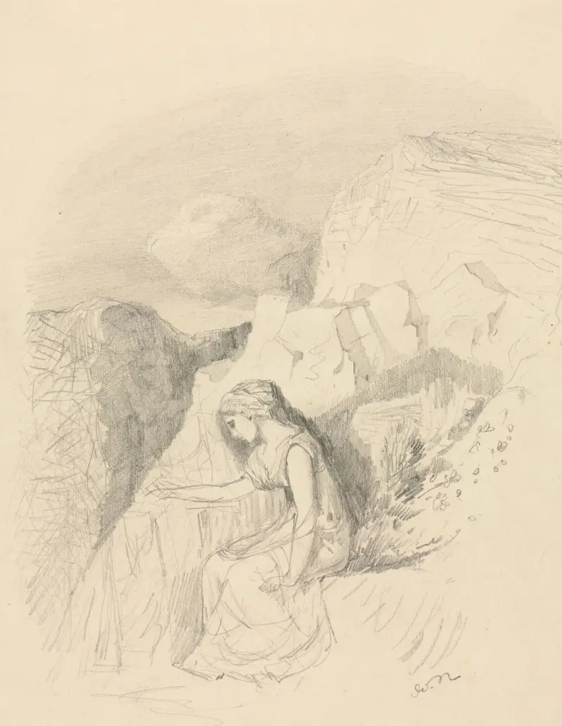 Melancholie, Odilon Redon