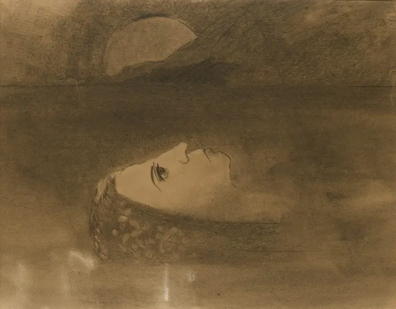 Ofélie, Nr. 1, Odilon Redon
