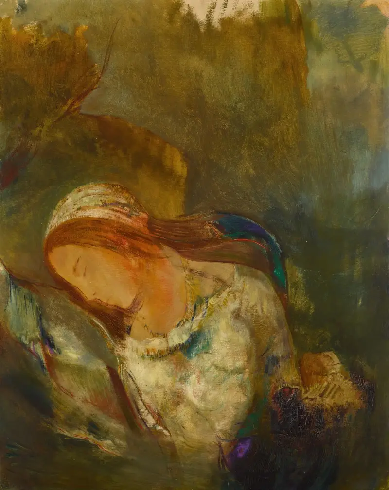 Ofélie, 1902, Odilon Redon