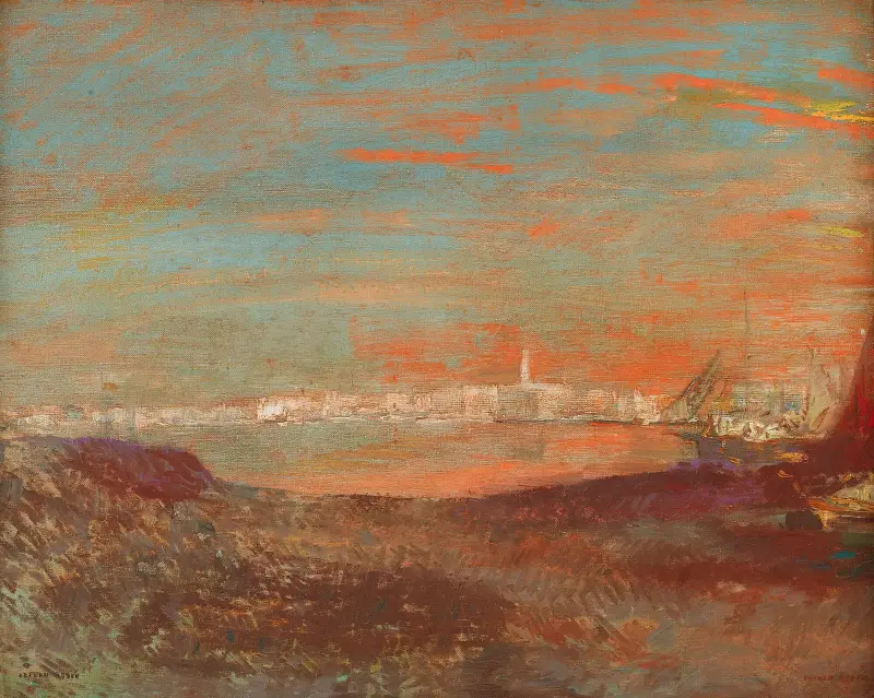 Italská krajina, Odilon Redon