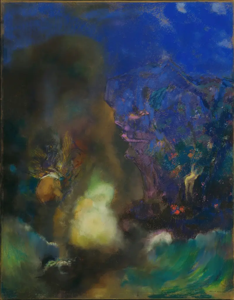 Roger und Angelica von Odilon Redon