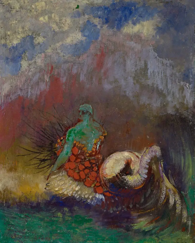Siréna, Odilon Redon