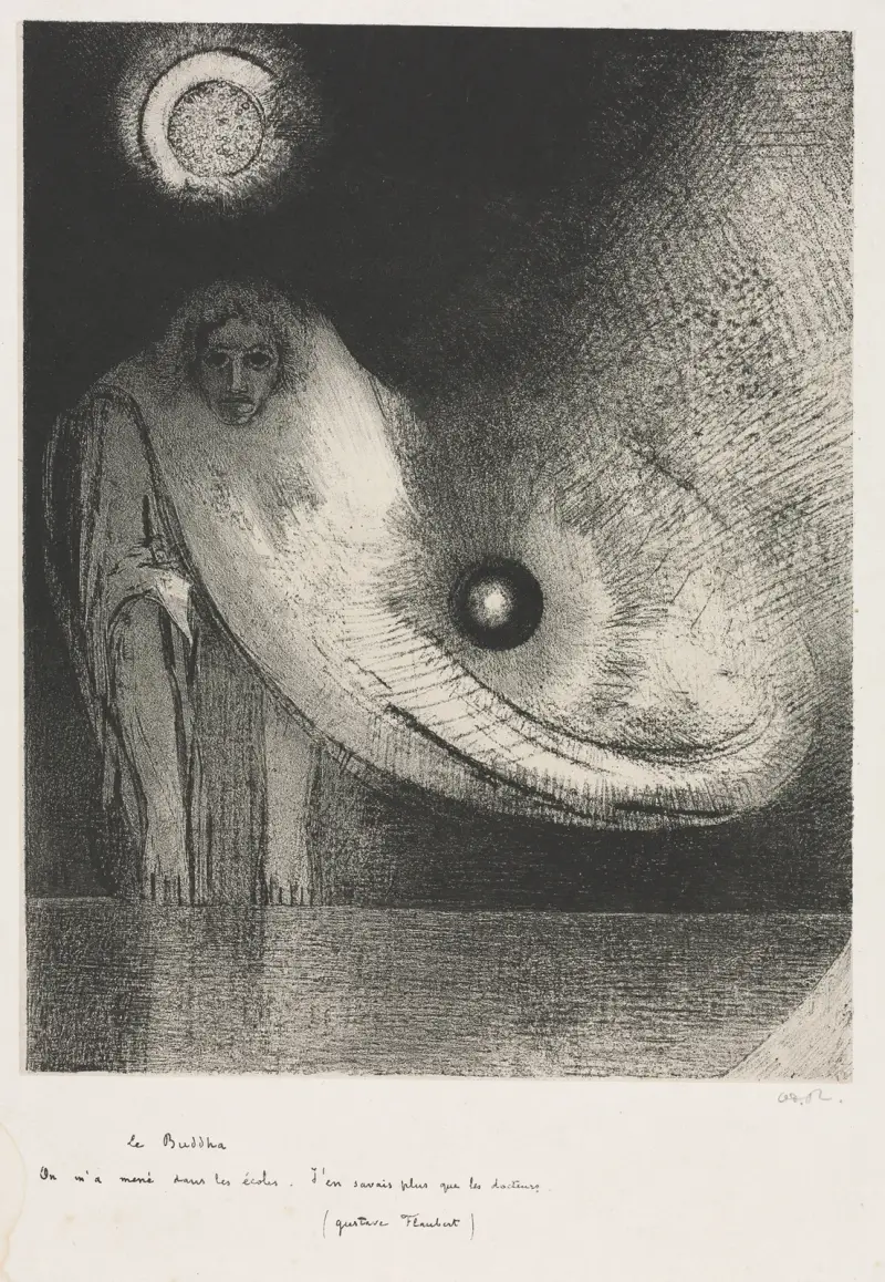Der Buddha, 1895 – Nr. 2 von Odilon Redon