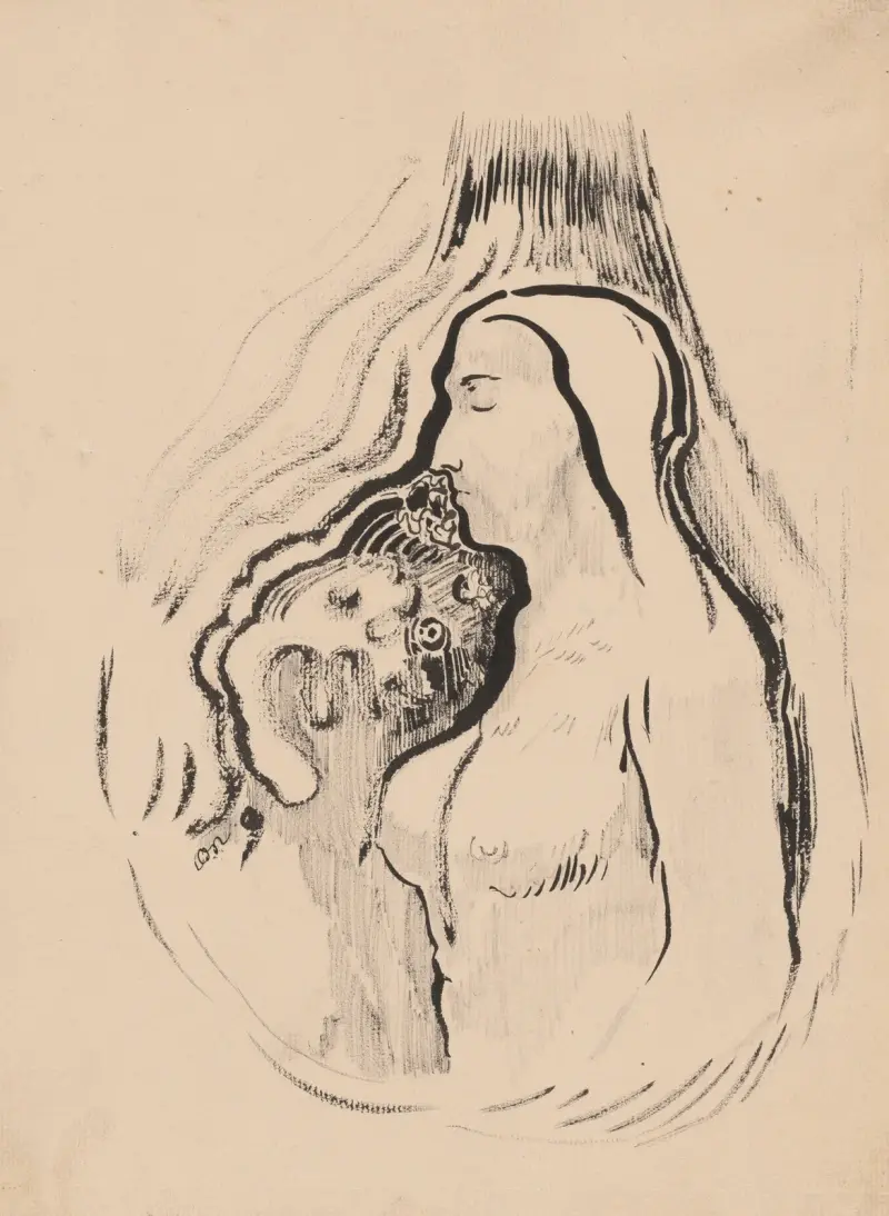 Der Schatten (L’Ombre) von Odilon Redon
