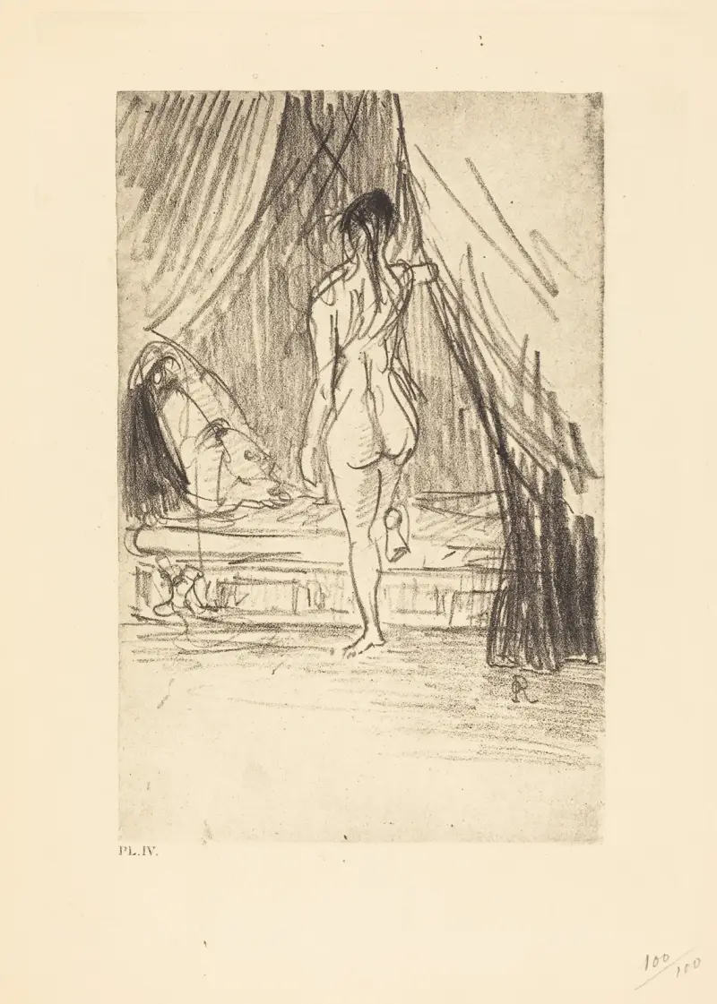 Volupte, Fantome Elastique!, Odilon Redon